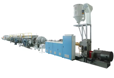 Производственная линия для экструзии пластиковых труб PE HDPE
