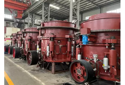 Одноцилиндровая гидравлическая конусная дробилка серии SP Одноцилиндровая гидравлическая конусная дробилка серии SP